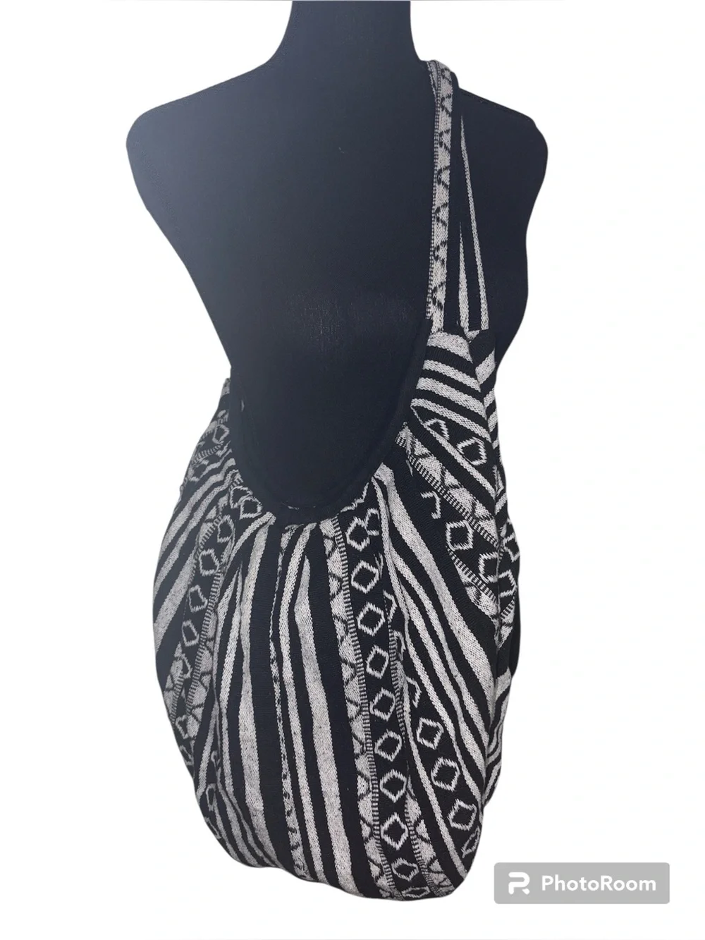 Tribe Azure Large hobo tote bag